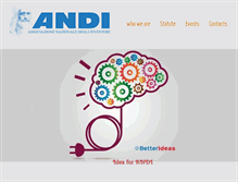 Tablet Screenshot of andi-inventori.com